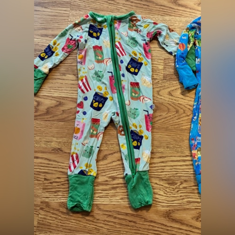 Colorful Kids One Piece Pajamas Set